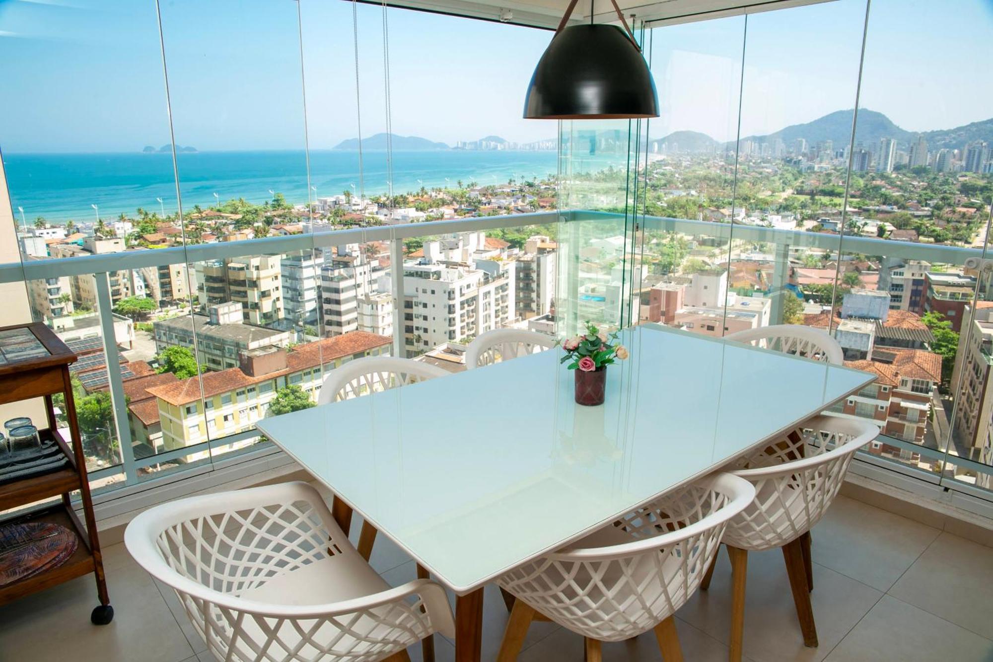 Apartamento Sol Dourado Vista Mar Guaruja Enseada Dış mekan fotoğraf
